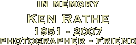 inmemorykenrathe